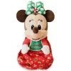 Disney Babies Plush Doll In Pouch - Holiday Baby Collection - Minnie Mouse