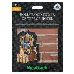 Disney 3D Metal Earth Model Kit - Hollywood Tower Of Terror Hotel -Boutique Disney Toy Store 86694 3