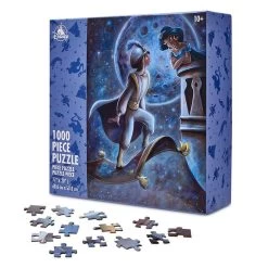 Disney Parks Puzzle - Aladdin And Jasmine