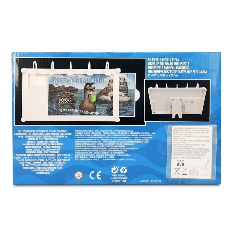 Disney Parks Puzzle - Light-Up Billboard - Finding Dory Sea Lions 10 Disney Parks Puzzle - Light-Up Billboard - Finding Dory Sea Lions - Image 8
