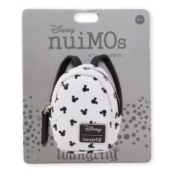 Disney NuiMOs Accessory - Loungefly Backpack -White W/ Black Polka Dots