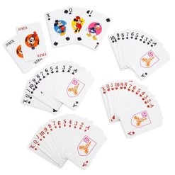 Disney Playing Cards - Mickey And Friends Disney World 50th -Boutique Disney Toy Store 89836s3