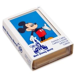 Disney Playing Cards - Mickey And Friends Disney World 50th -Boutique Disney Toy Store 89836s4
