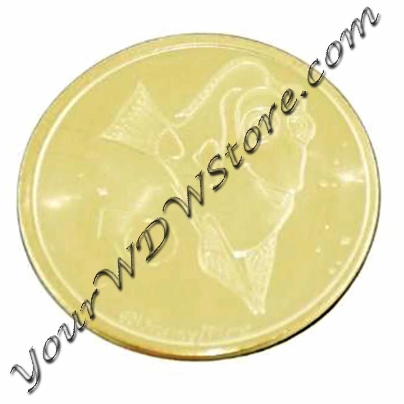 Disney World Pocket Token Coin - Walt Disney World 50th Anniversary - Dory 3 Disney World Pocket Token Coin - Walt Disney World 50th Anniversary - Dory