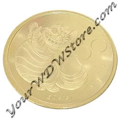 Disney World Pocket Token Coin - Walt Disney World 50th Anniversary - Cheshire Cat