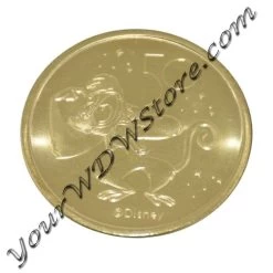 Disney World Pocket Token Coin - Walt Disney World 50th Anniversary - Abu