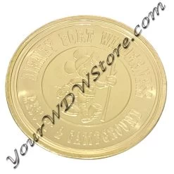 Disney World Pocket Token Coin - Walt Disney World 50th Anniversary - Fort Wilderness Resort