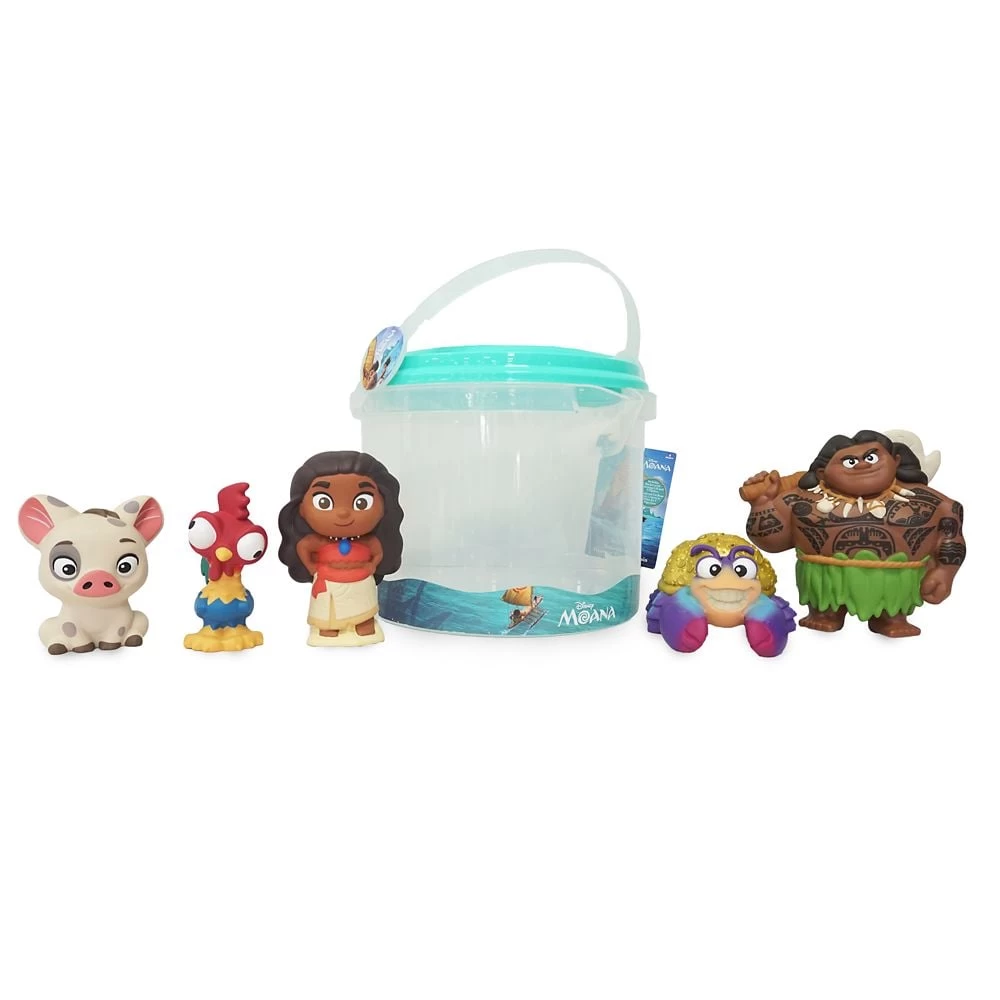 Disney Bath Toy Set - Moana 3 Disney Bath Toy Set - Moana