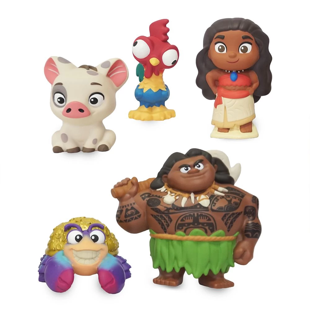 Disney Bath Toy Set - Moana 4 Disney Bath Toy Set - Moana - Image 2