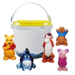 Disney Bath Toy Set - Winnie The Pooh And Pals