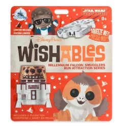 Disney Wishables Plush - Star Wars Millennium Falcon: Smugglers Run Blind Bag -Boutique Disney Toy Store 94364s3