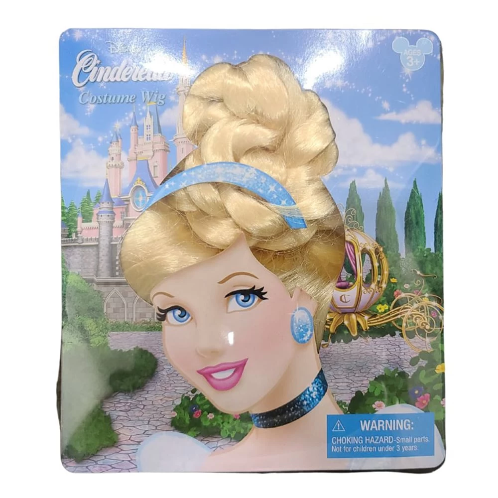 Disney Costume - Princess Wig - Cinderella W/ Bun 3 Disney Costume - Princess Wig - Cinderella W/ Bun