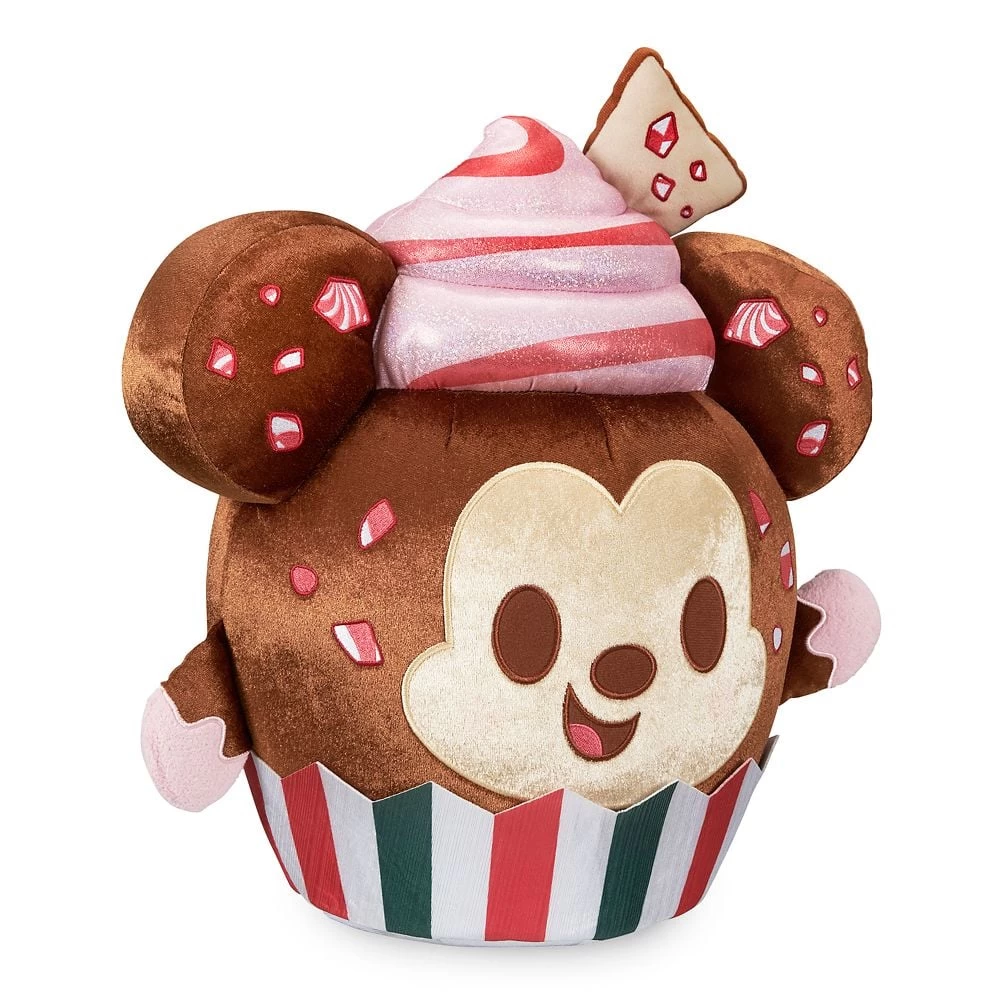 Disney Plush - Munchlings Mickey Peppermint Bark Cupcake 5 Disney Plush - Munchlings Mickey Peppermint Bark Cupcake - Image 3