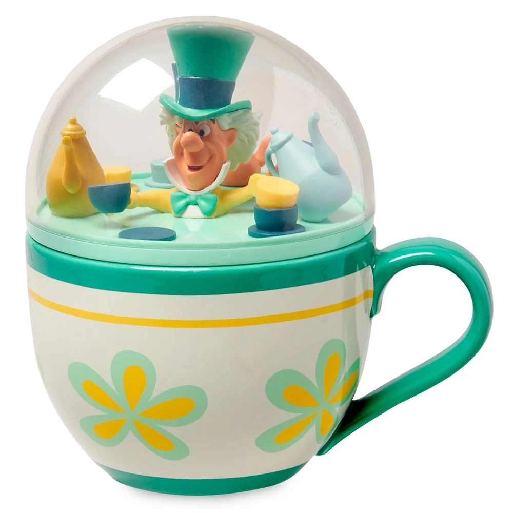 Disney Teacup - Alice In Wonderland - Mad Tea Party 3 Disney Teacup - Alice In Wonderland - Mad Tea Party