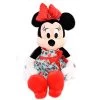 Disney Plush - Dress Shop Minnie Mouse - Cornflower Blue Red Roses - 15'' -Boutique Disney Toy Store 97645