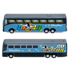 Disney Toy Bus Set - 2023 Disney Parks Logo -Boutique Disney Toy Store 98215s3