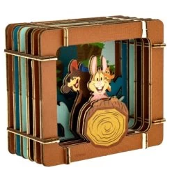 Disney Diorama Kit - Splash Mountain - Brer Rabbit Fox Bear -Boutique Disney Toy Store 98306 2