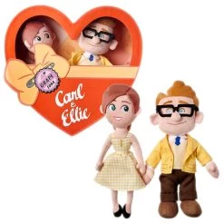 Disney Plush Set - Valentine's Day Carl And Ellie From Up 11 Disney Plush Set - Valentine's Day Carl And Ellie From Up -Boutique Disney Toy Store 98592s5