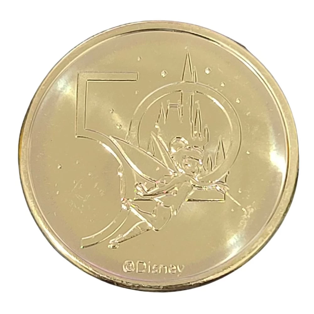 Disney World Pocket Token Coin - Walt Disney World 50th Anniversary - Tinker Bell 3 Disney World Pocket Token Coin - Walt Disney World 50th Anniversary - Tinker Bell
