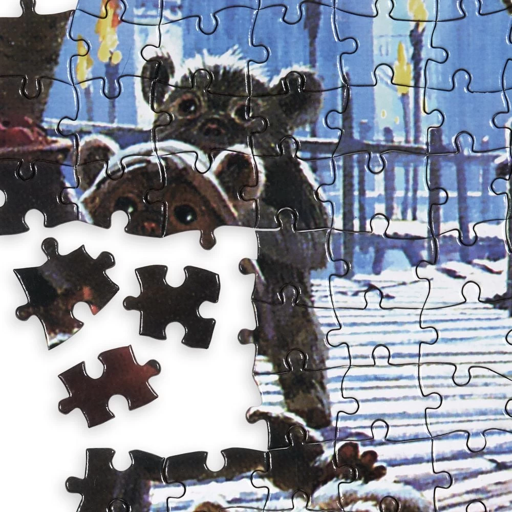 Disney Puzzle Set - Star Wars Holidays - Four-Pack R2-D2 C-3PO Ewoks Jawas 6 Disney Puzzle Set - Star Wars Holidays - Four-Pack R2-D2 C-3PO Ewoks Jawas - Image 4