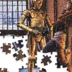 Disney Puzzle Set - Star Wars Holidays - Four-Pack R2-D2 C-3PO Ewoks Jawas 13 Disney Puzzle Set - Star Wars Holidays - Four-Pack R2-D2 C-3PO Ewoks Jawas -Boutique Disney Toy Store 98828 6