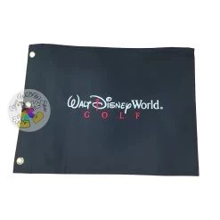 Disney Golf Pin Flag - Walt Disney World Golf Logo - Black