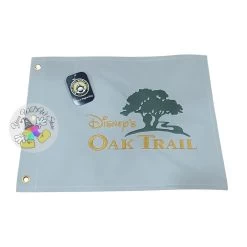 Disney Golf Pin Flag - Disney's Oak Trail - Grey