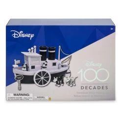 Disney Musical Tin Toy - Disney100 - Steamboat Willie -Boutique Disney Toy Store 99432s3