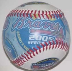 Disney Collectible Baseball - Braves 2005 - LE 600 3 Disney Collectible Baseball - Braves 2005 - LE 600