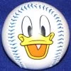 Disney Collectible Baseball - Donald Duck Face Ball 1 Disney Collectible Baseball - Donald Duck Face Ball -Boutique Disney Toy Store bbdon