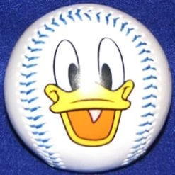 Disney Collectible Baseball - Donald Duck Face Ball