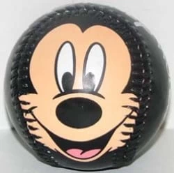 Disney Collectible Baseball - Mickey Mouse Face Ball - Disney World 3 Disney Collectible Baseball - Mickey Mouse Face Ball - Disney World